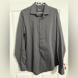 Van Heusen Charcoal Button Down Shirt